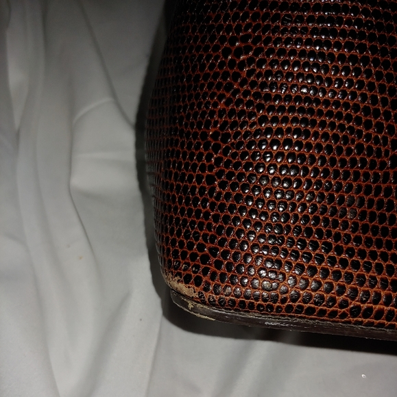 💜 Dooney & Bourke Lizard Embossed Hobo - Picture 15 of 16